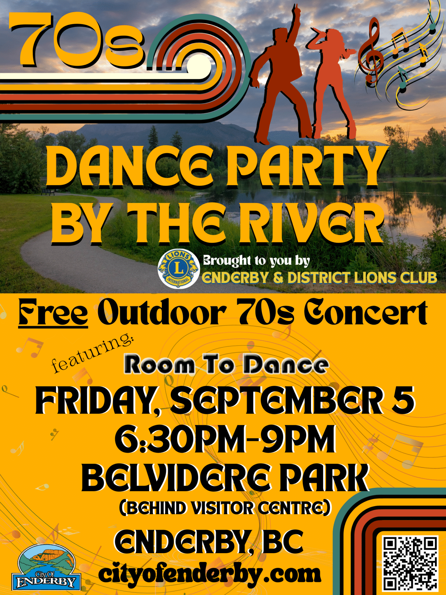70s Dance Party by the River - Enderby