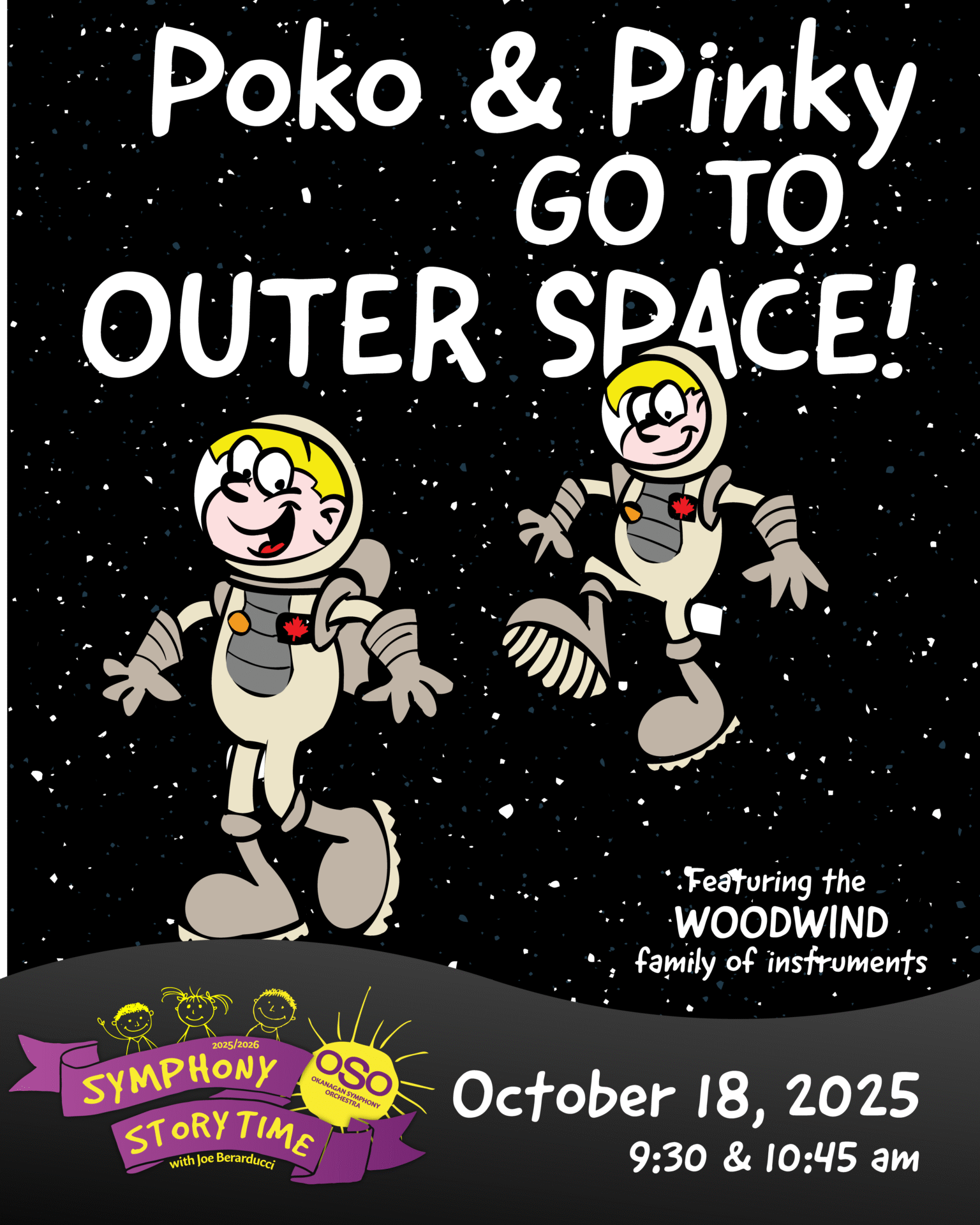 Poko & Pinky Go to Outer Space