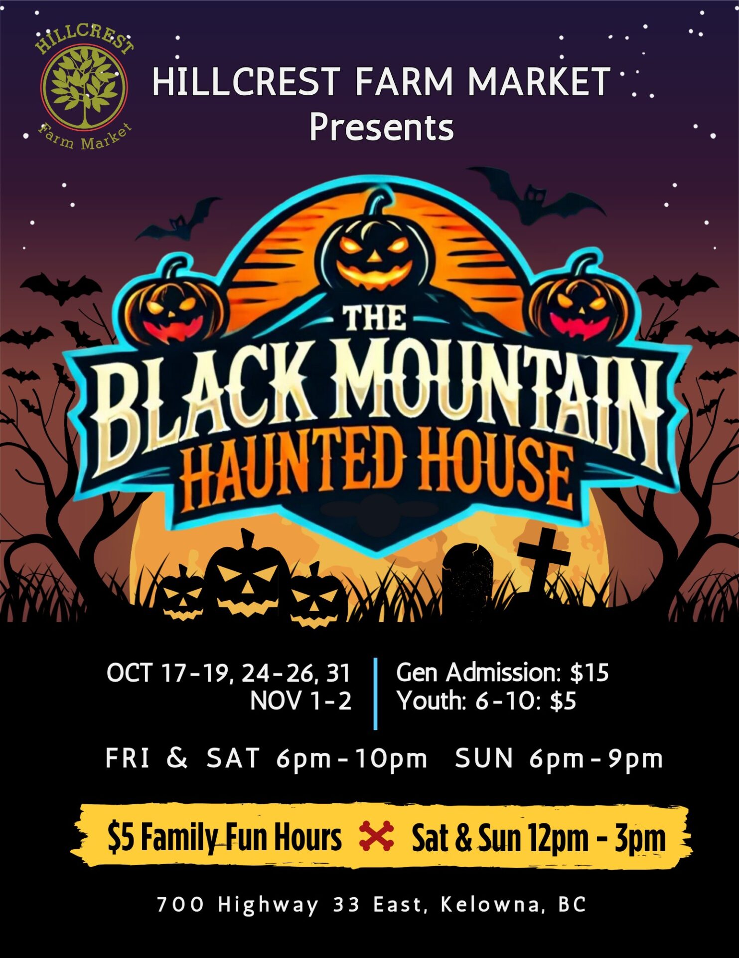 The 2025 Black Mountain Haunted House - Kelowna