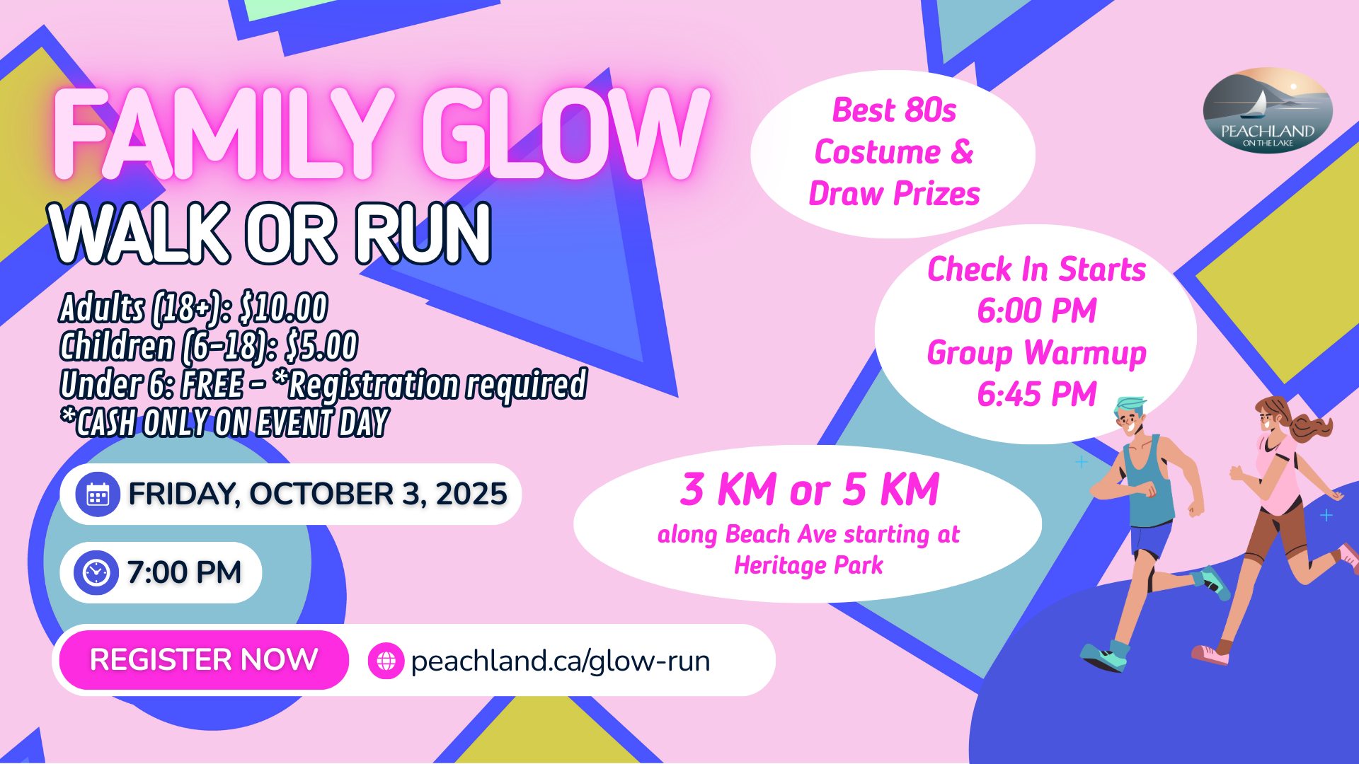 2025 Glow Run - Peachland