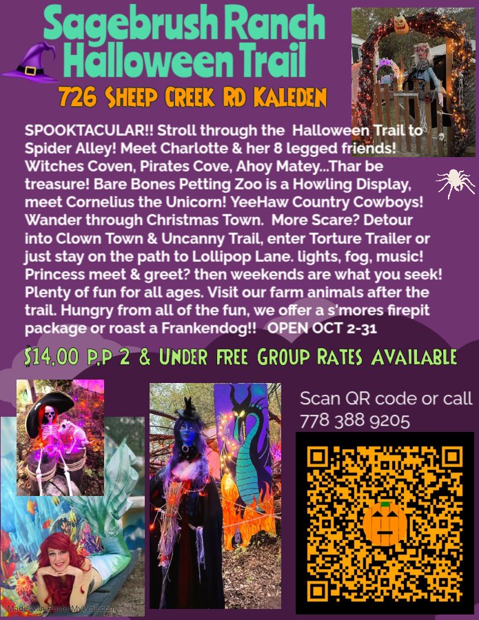 2025 Haunted Halloween Trail - Kaleden