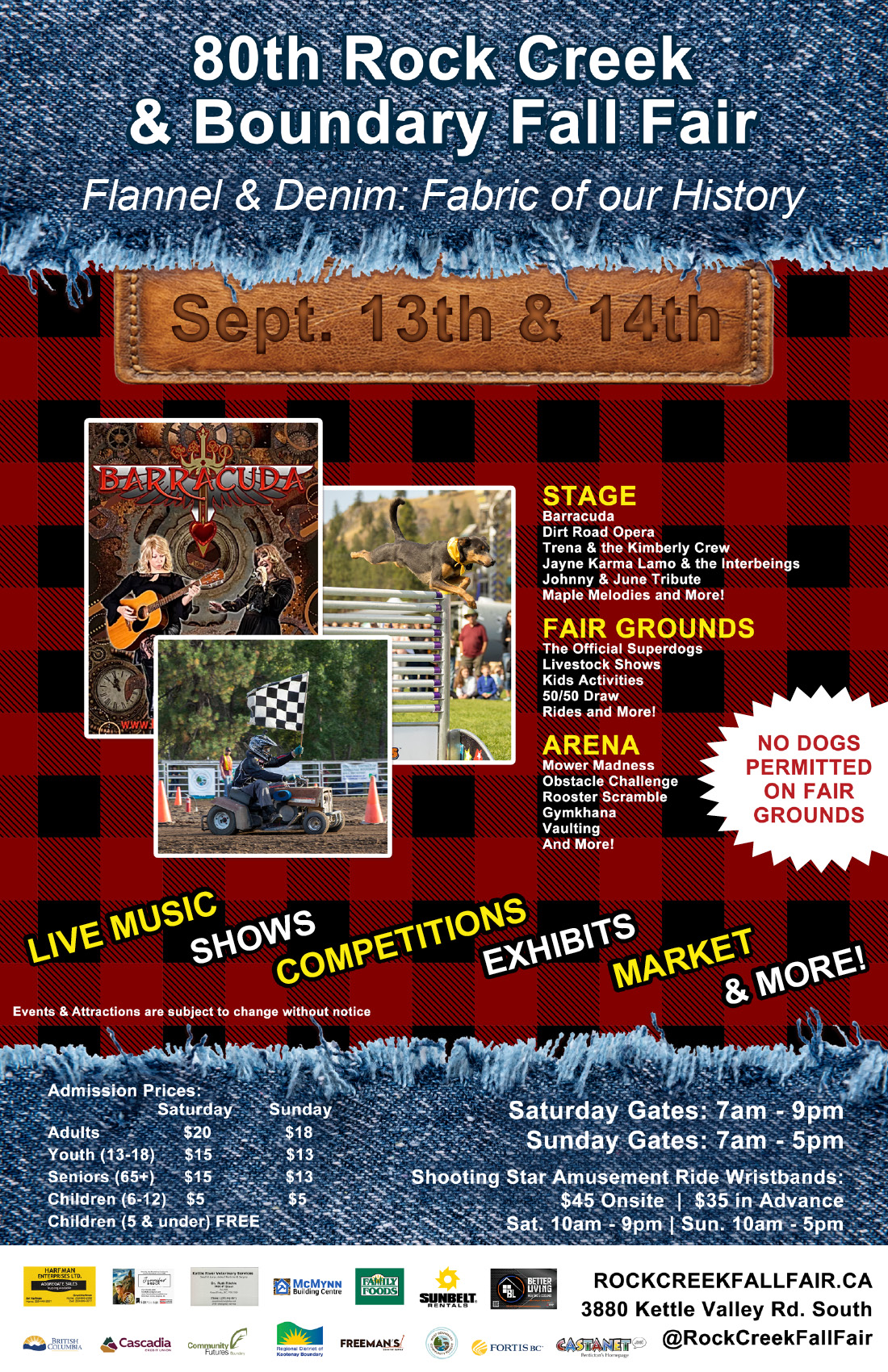 2025 Rock Creek & Boundary Fall Fair