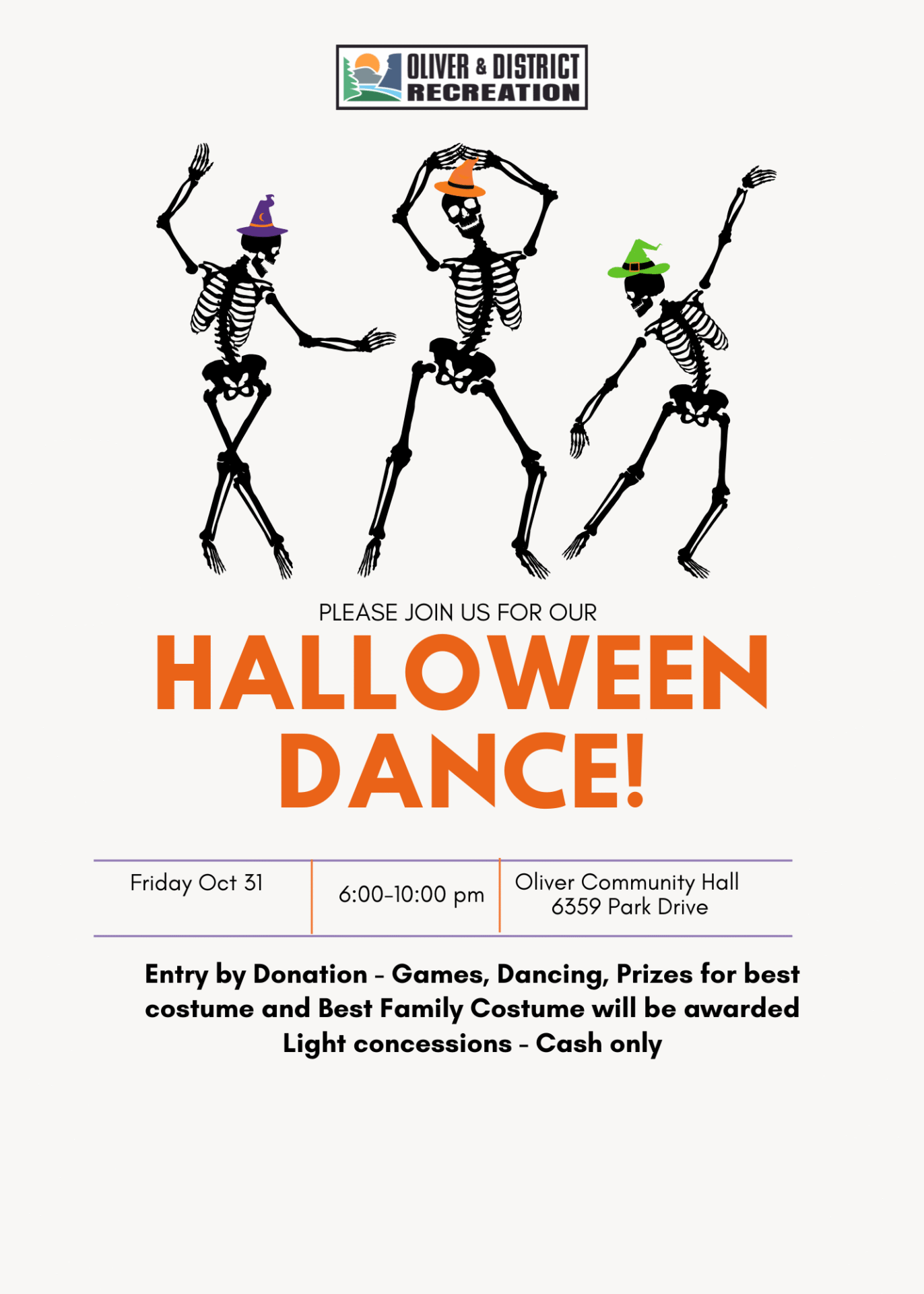 2025 Halloween Dance! - Oliver