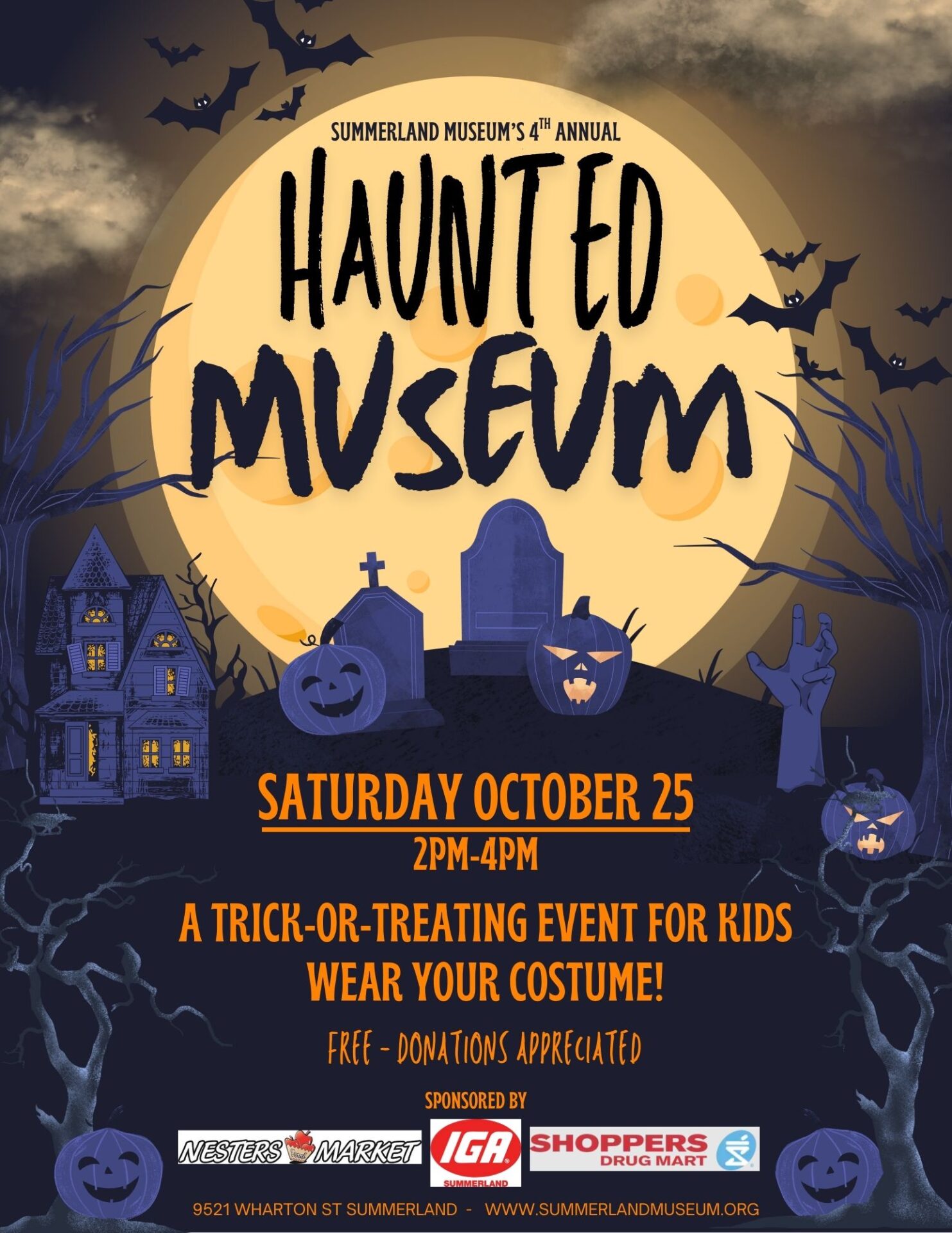 Summerland Museum’s 4th Annual Haunted Museum Summerland Museum's 4th Annual Haunted Museum