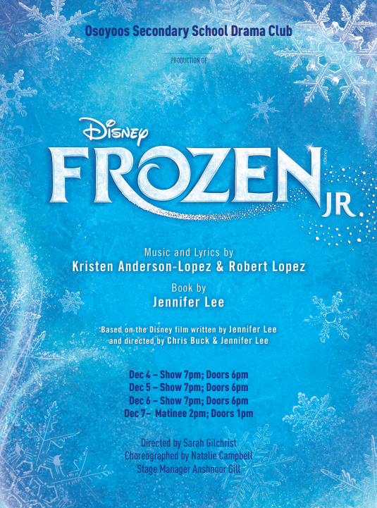 Disney’s Frozen Jr. the Musical - Osoyoos