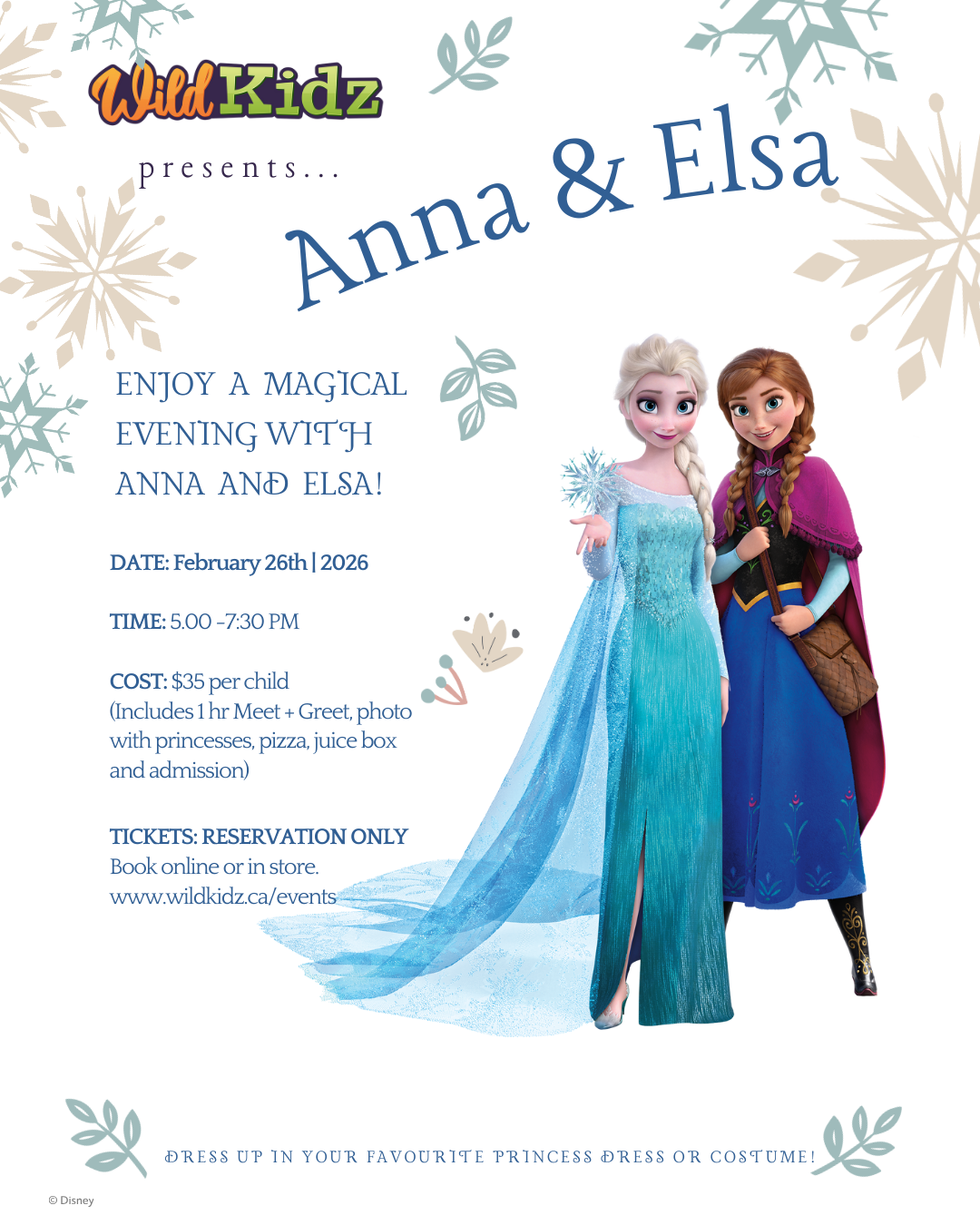 A Magical Evening with Anna & Elsa – West Kelowna A Magical Evening with Anna & Elsa - West Kelowna