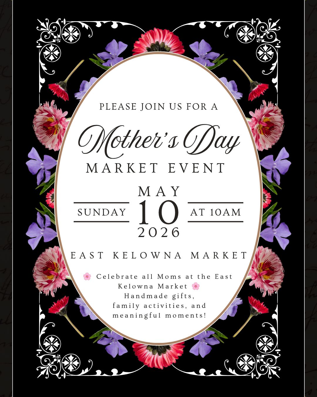 2026 Mother's Day Market Event at East Kelowna Market