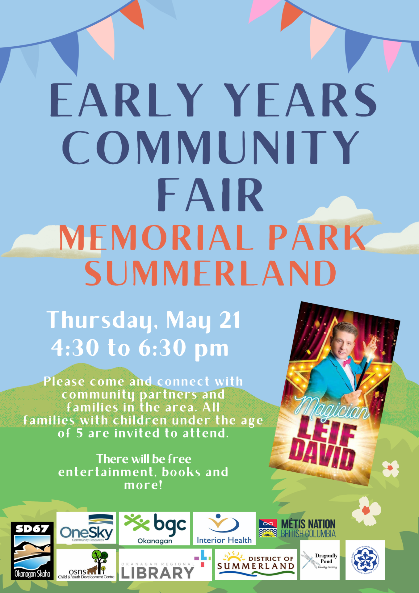 Early Years Community Fair - Summerland 2026