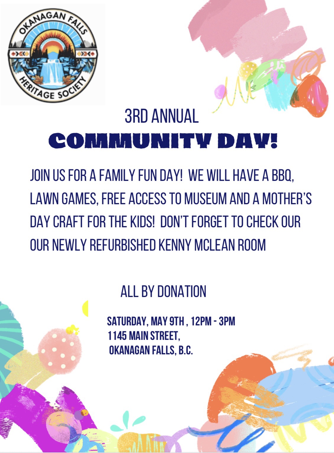 Okanagan Falls Museum Community Day