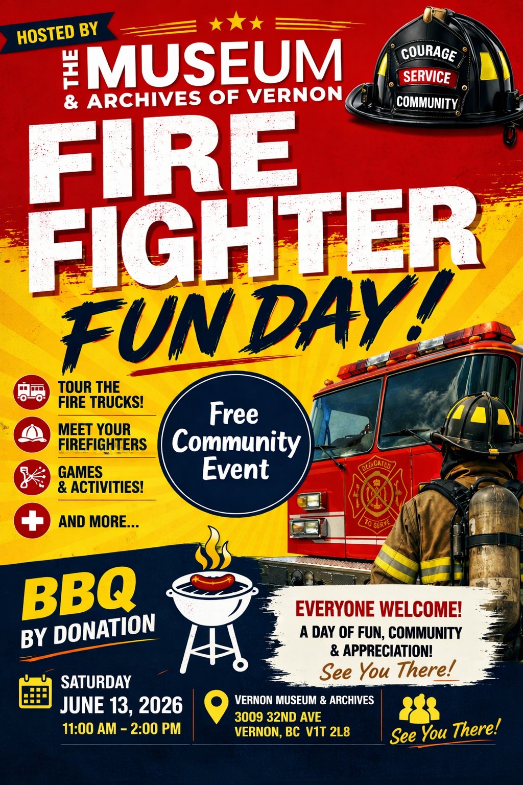 Firefighter Fun Day - Vernon