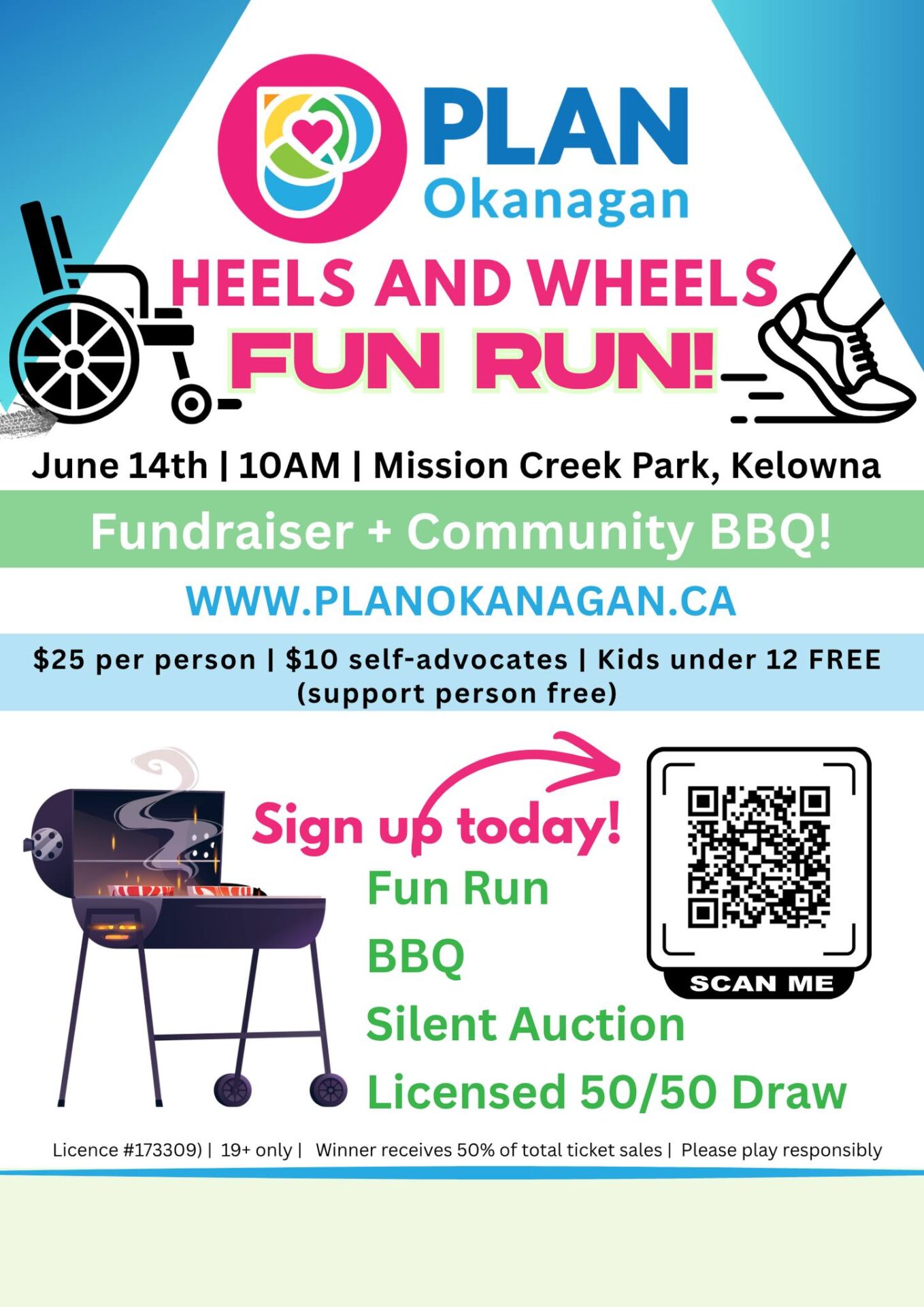 Heels and Wheels Fun Run - Kelowna