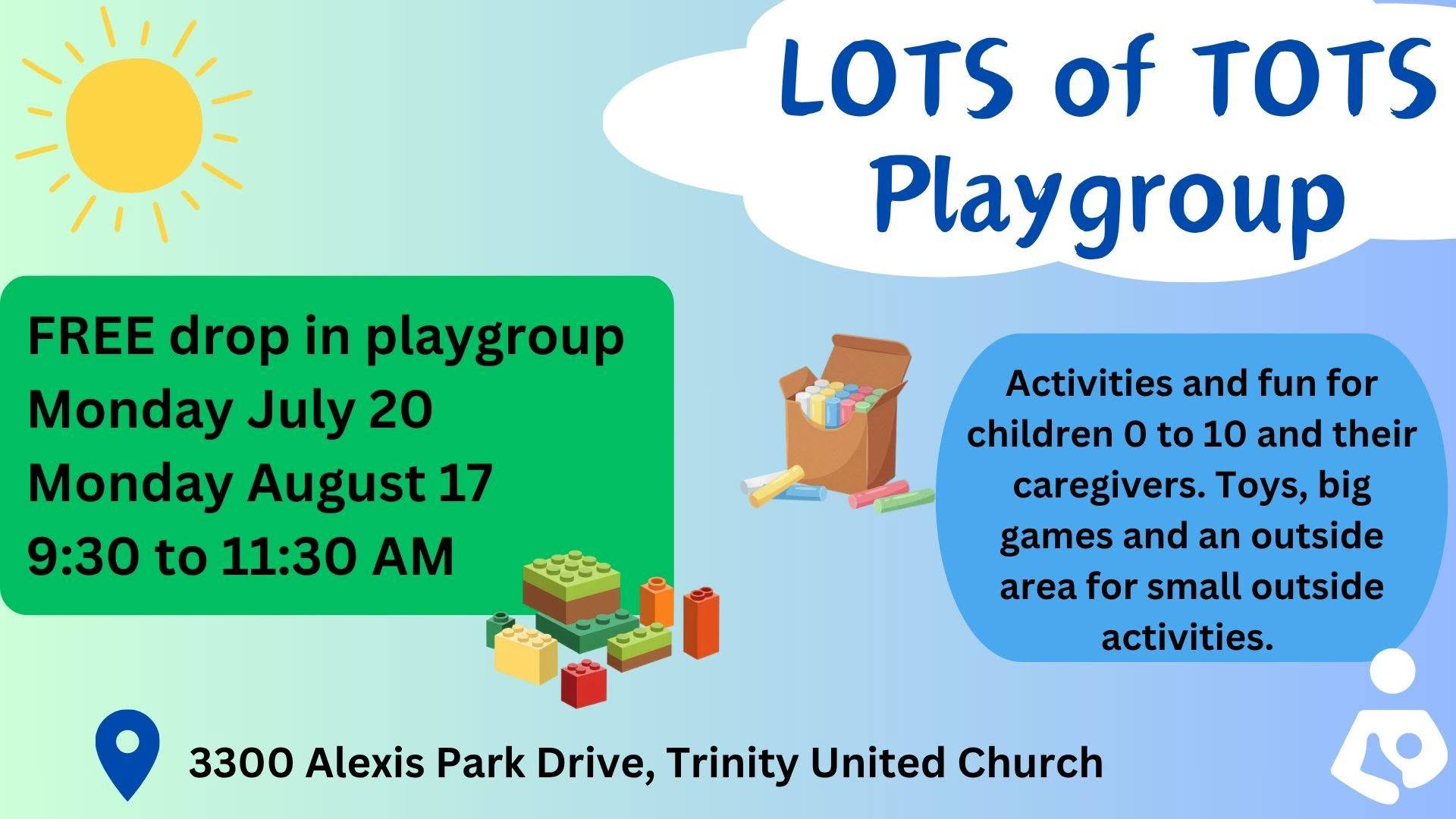 Summer Lots of Tots Playgroup – Vernon Summer Lots of Tots Playgroup - Vernon