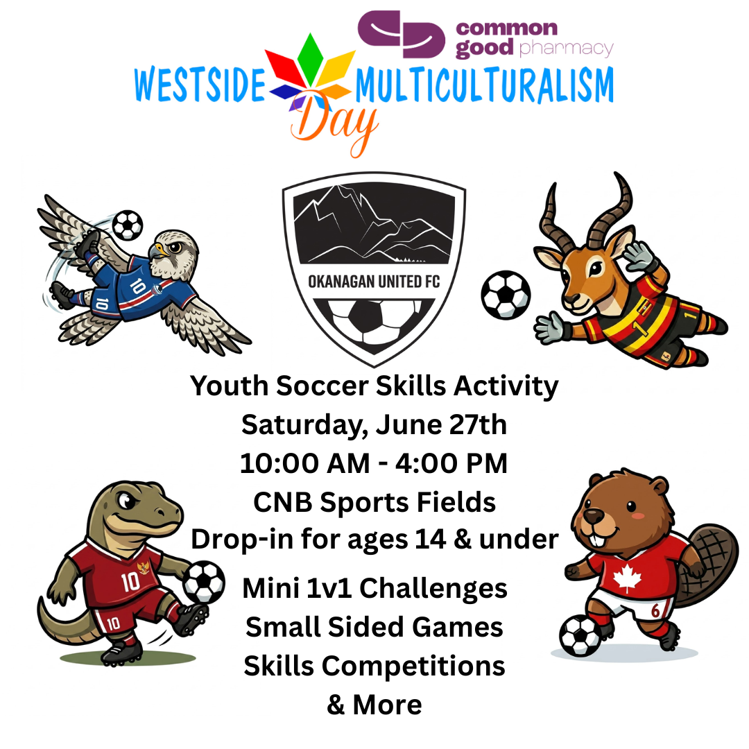Youth Soccer Skills Activity 1000 AM – 400 PM CNB Sports Fields