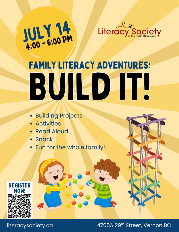 Family Literacy Adventures Build It! Family Literacy Adventures Build It!