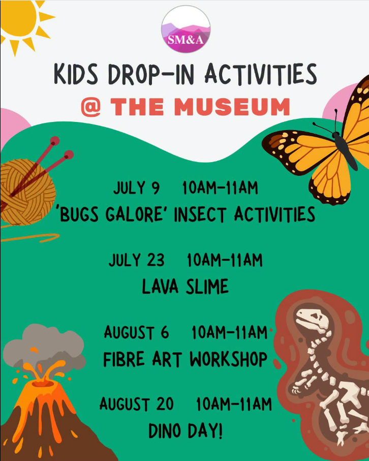 Kids Drop-In Activities at the Museum - Summerland
