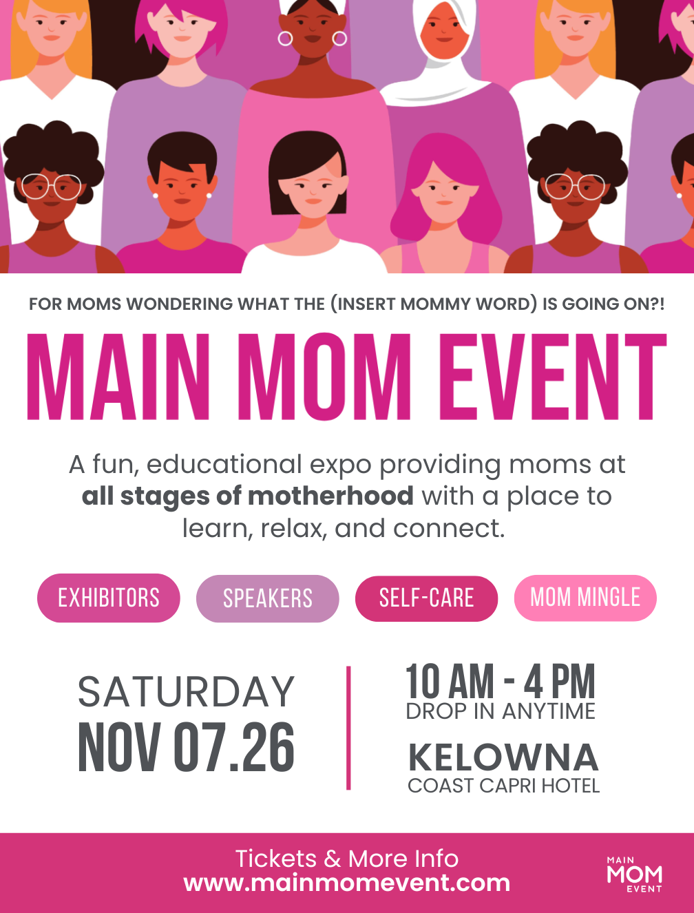 Main Mom Event Digital Ad 2026