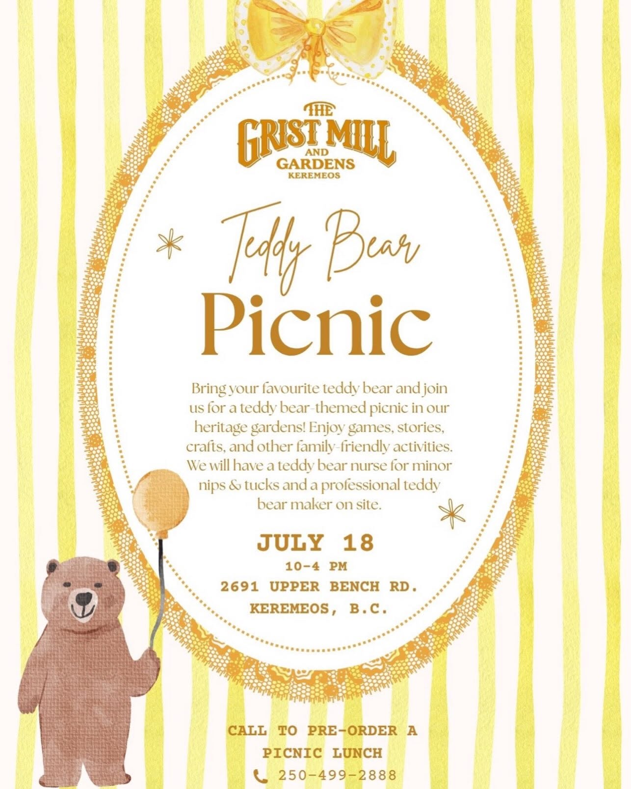 Teddy Bear Picnic - Keremeos