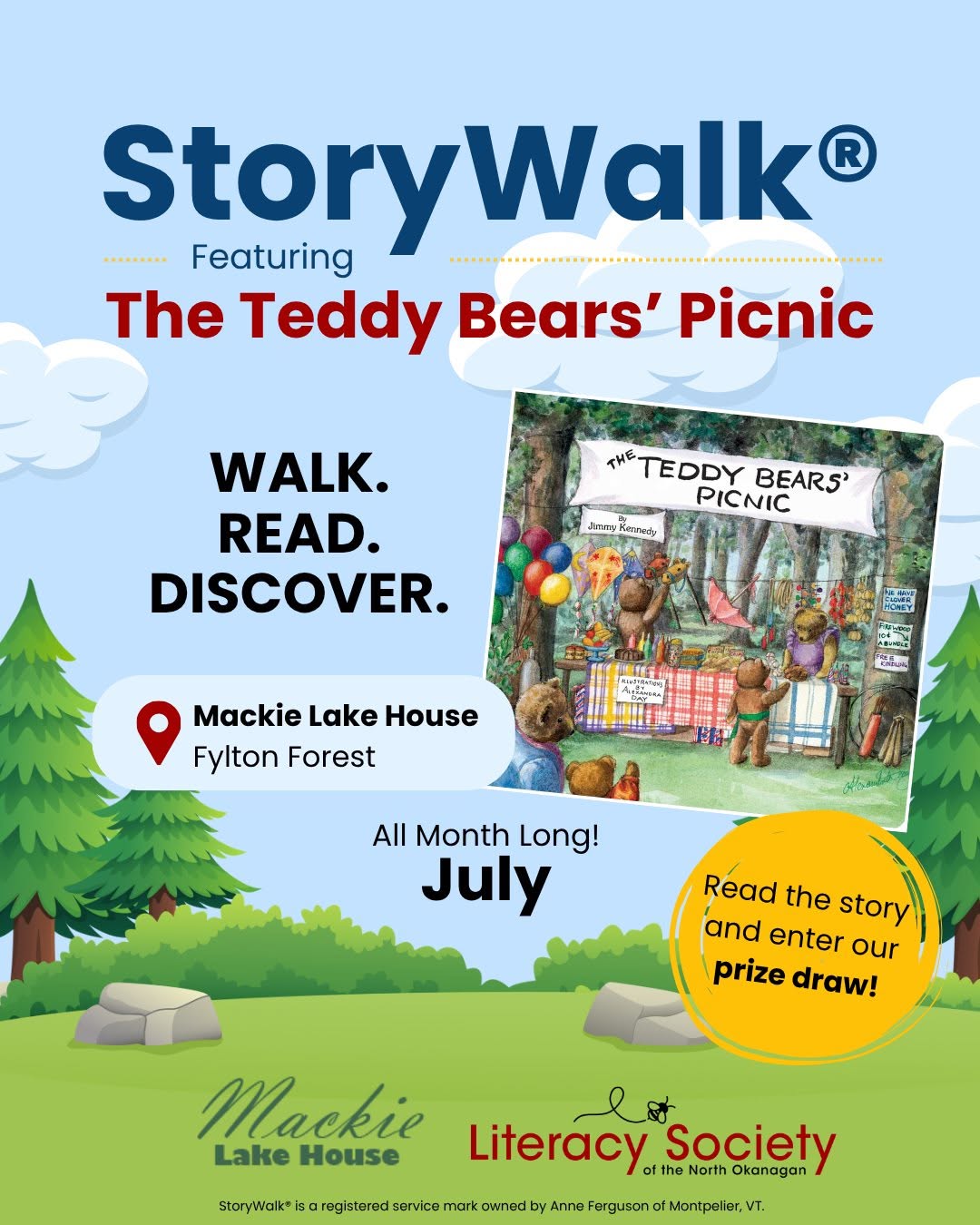 Teddy Bears' Picnic StoryWalk - Vernon Coldstream