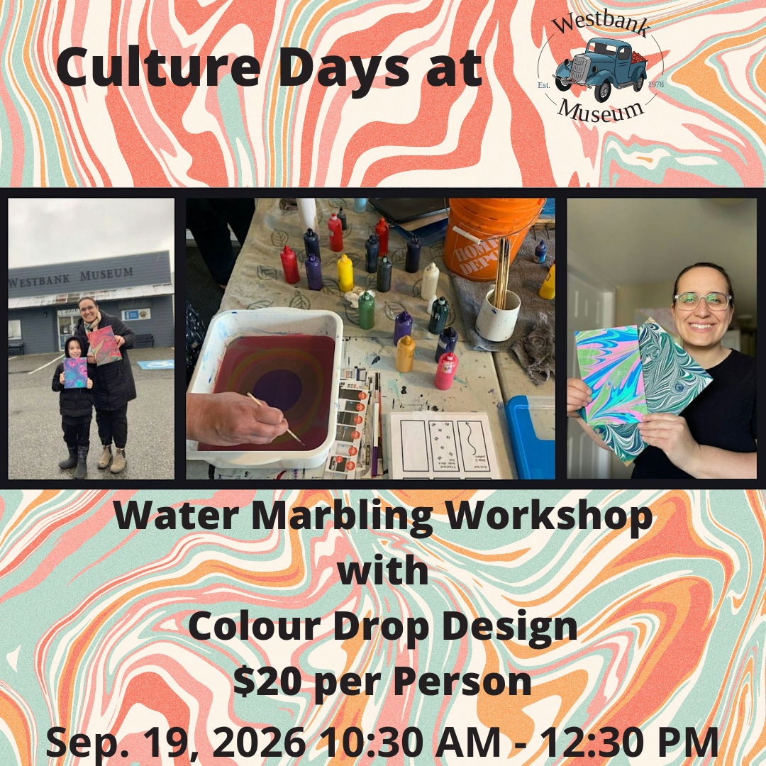 Culture Days Water Marbling Workshop – West Kelowna Culture Days Water Marbling Workshop - West Kelowna