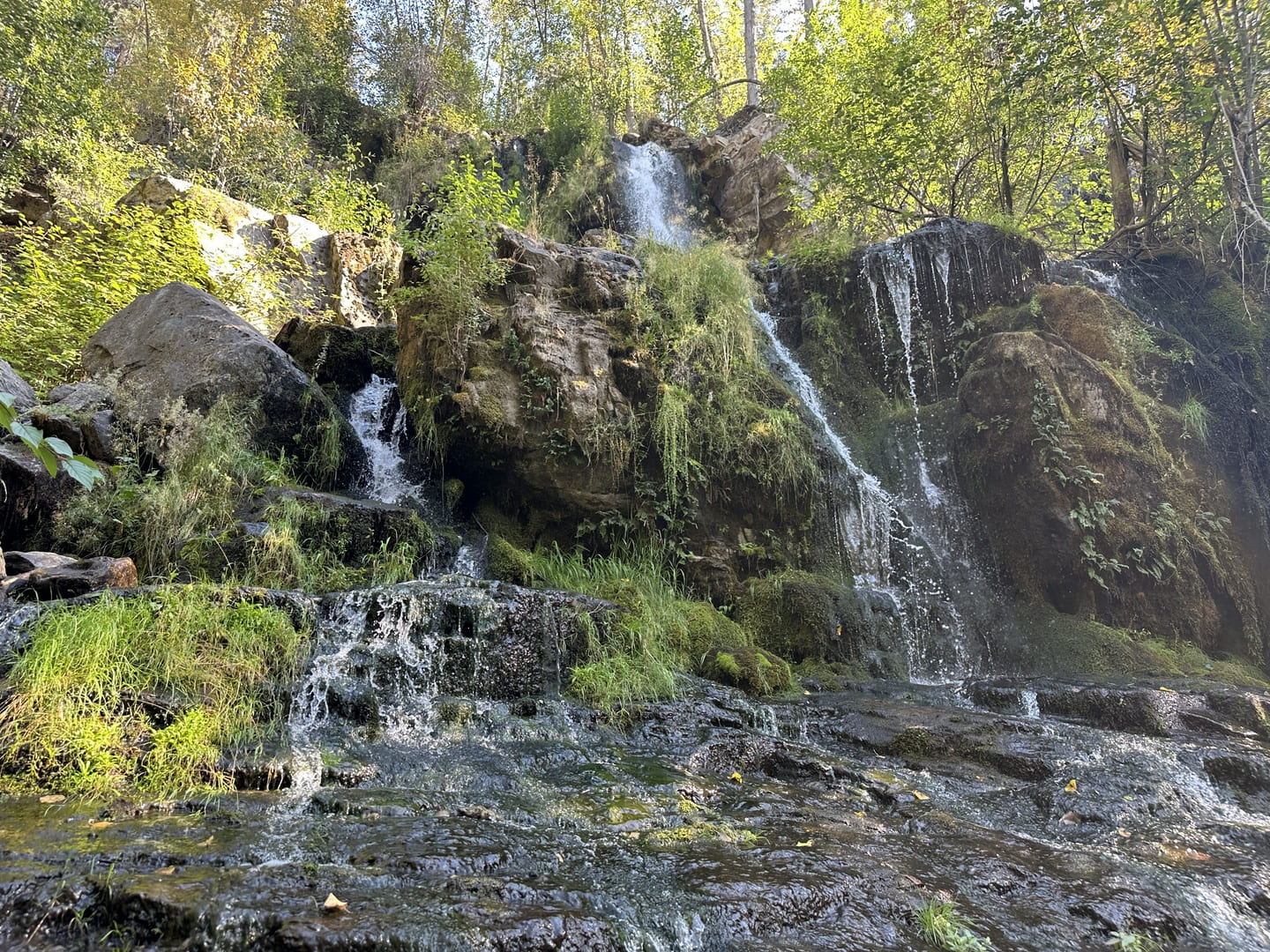 Naramata Creek Park Waterfall